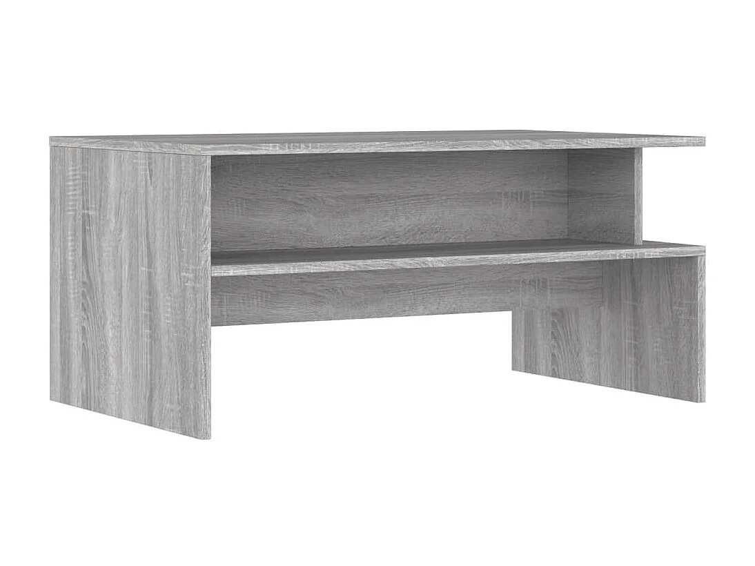 Tavolino grigio Gold Sonoma 90x55x42,5 cm in MDF