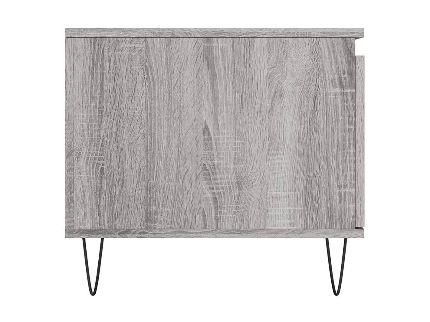 Table basse Sonoma gris 100x50x45 cm Bois d'ingénierie