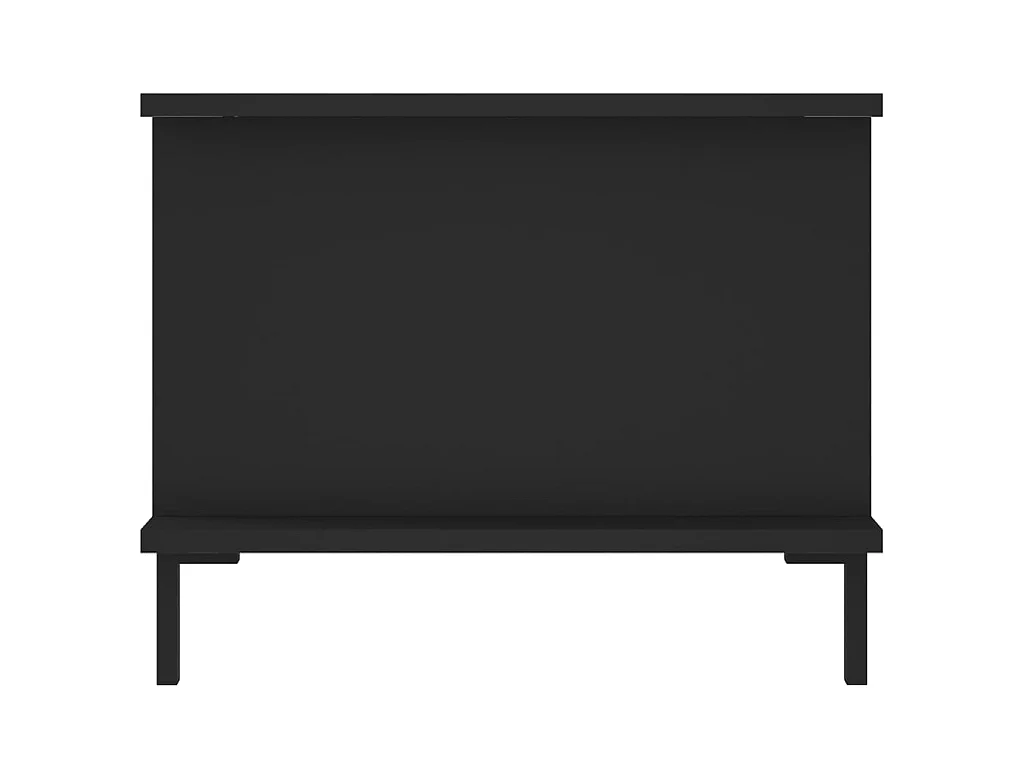 Gold Salontafel zwart 90x50x40 cm samengesteld hout