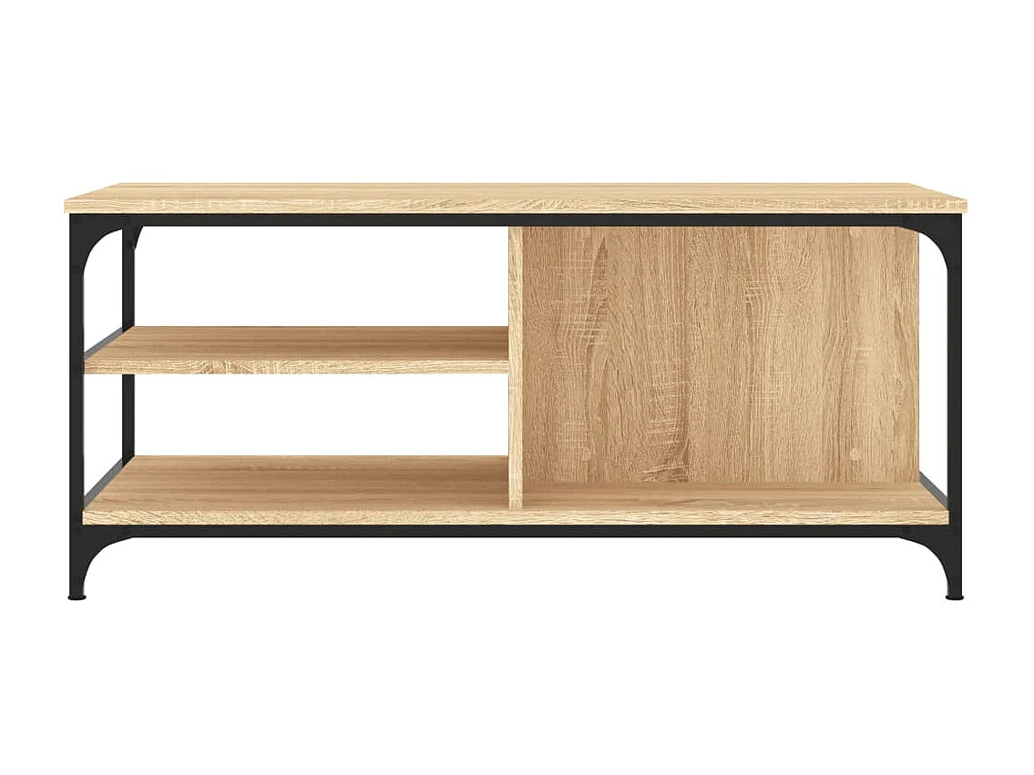 Mesa de centro Gold Roble Sonoma 100x50x45 cm Madera contrachapada