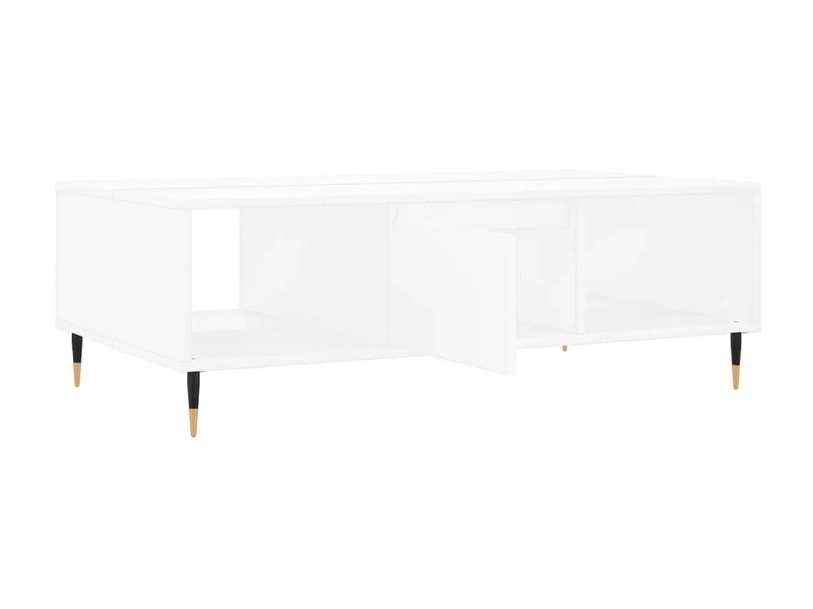 Gold Salontafel wit 104x60x35 cm samengesteld hout