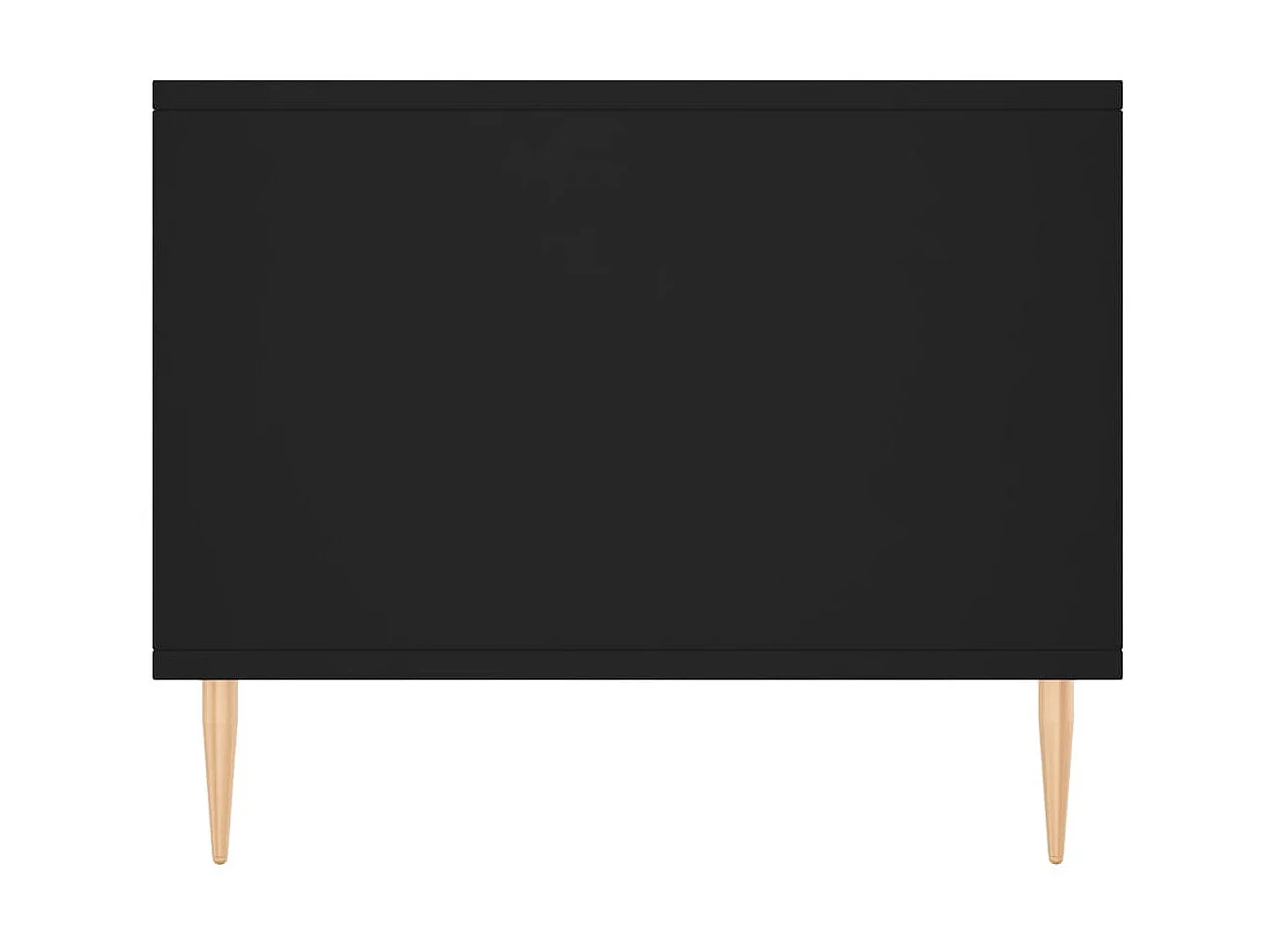 Gold Salontafel zwart 90x50x40 cm samengesteld hout