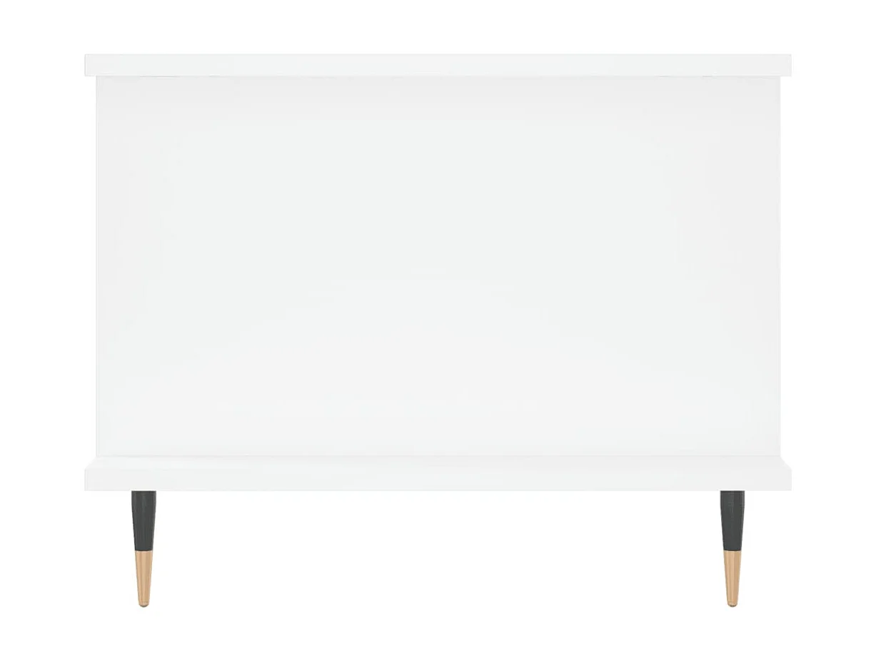 Gold Salontafel wit 90x50x40 cm samengesteld hout