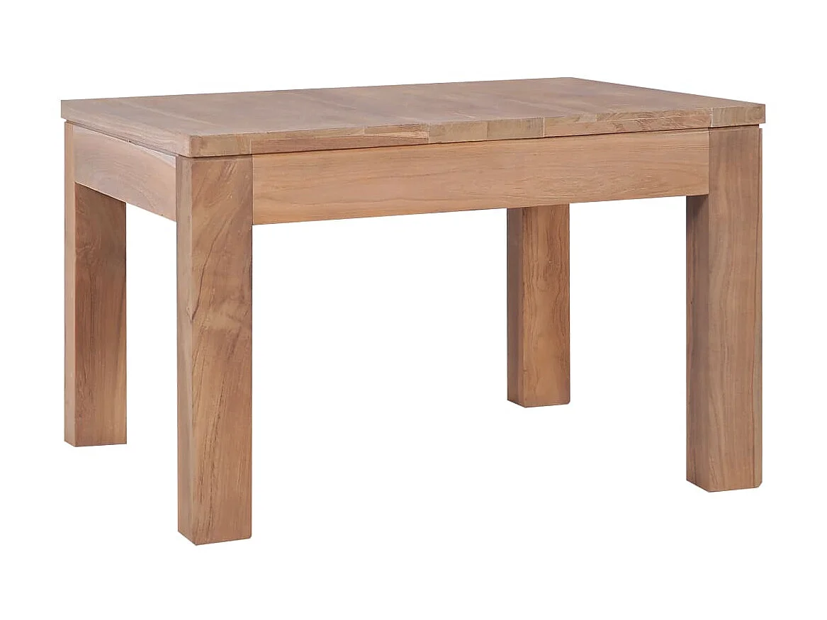 Gold Salontafel Teakhout en natuurlijke afwerking 60 x 60 x 40 cm
