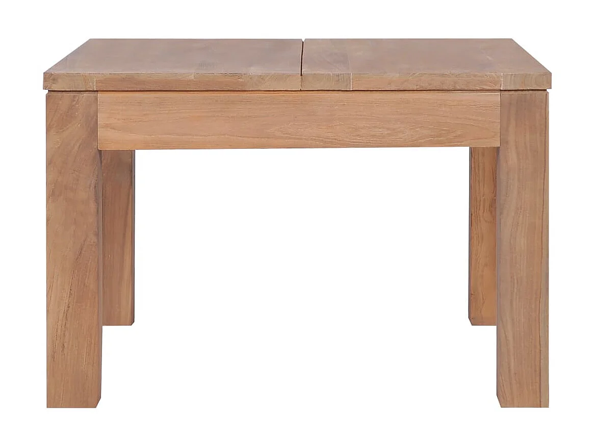 Gold Salontafel Teakhout en natuurlijke afwerking 60 x 60 x 40 cm