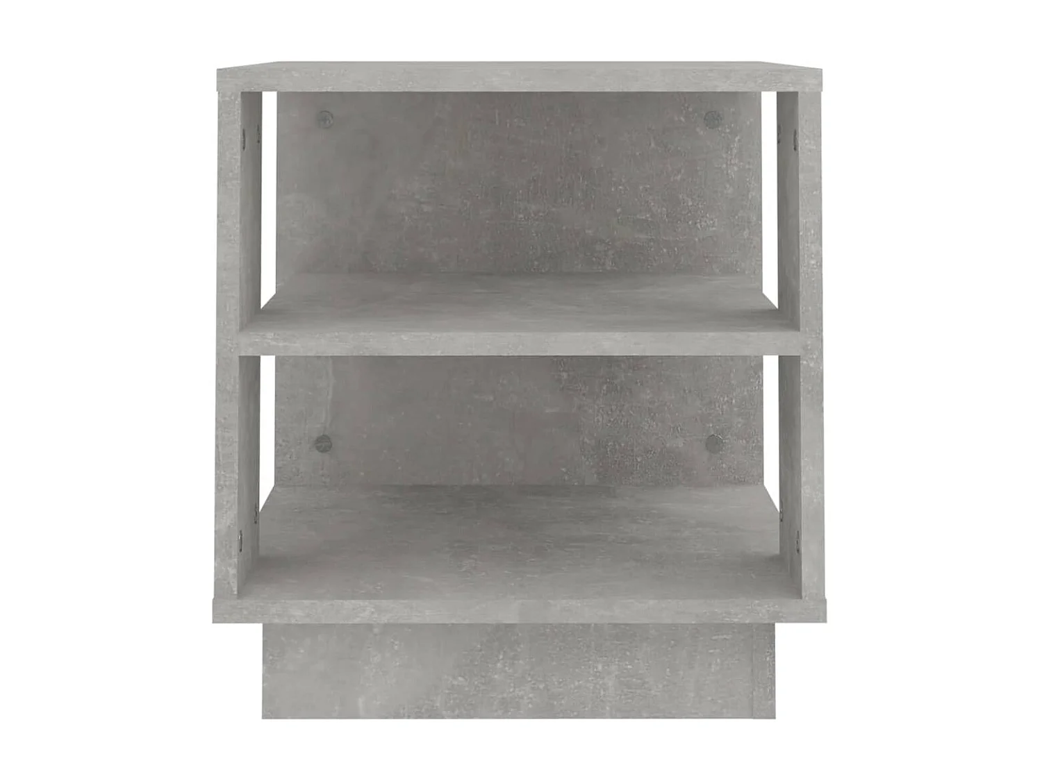 Table basse Gris béton 40x40x43 cm Bois d'ingénierie