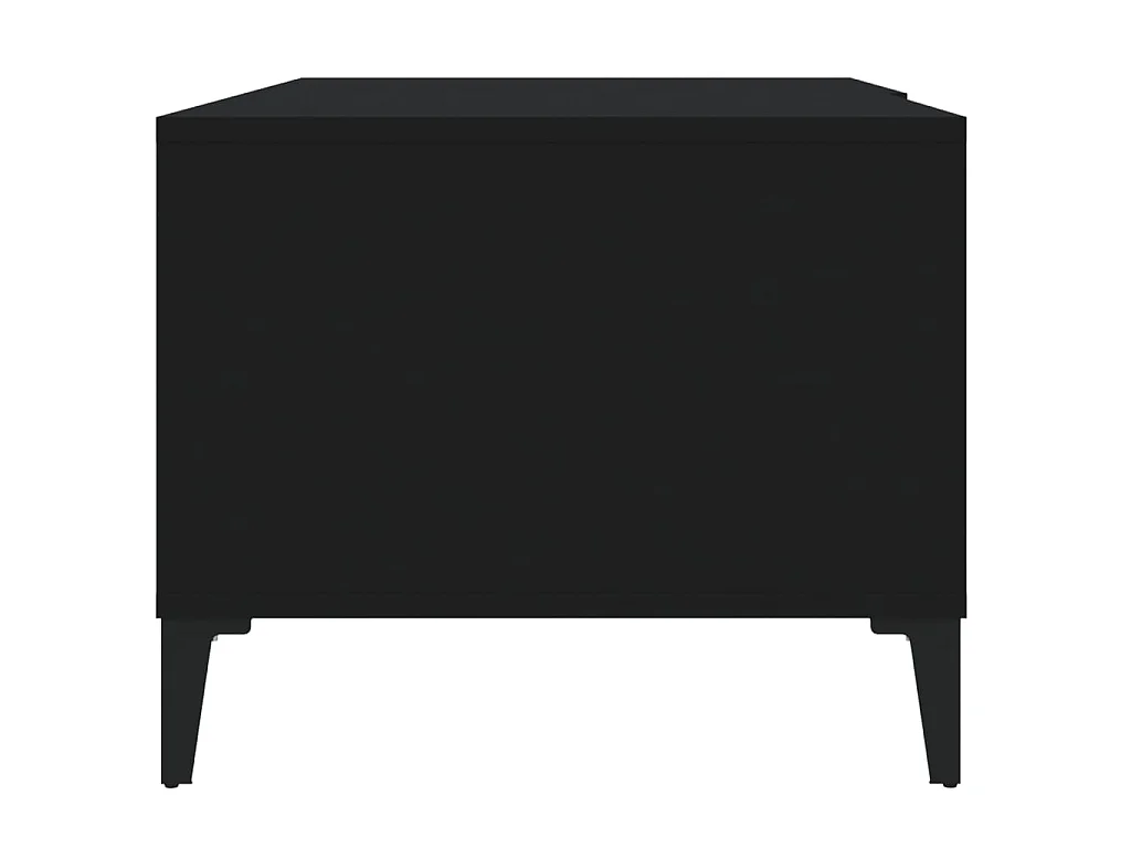 Gold Salontafel zwart 90x50x40 cm samengesteld hout