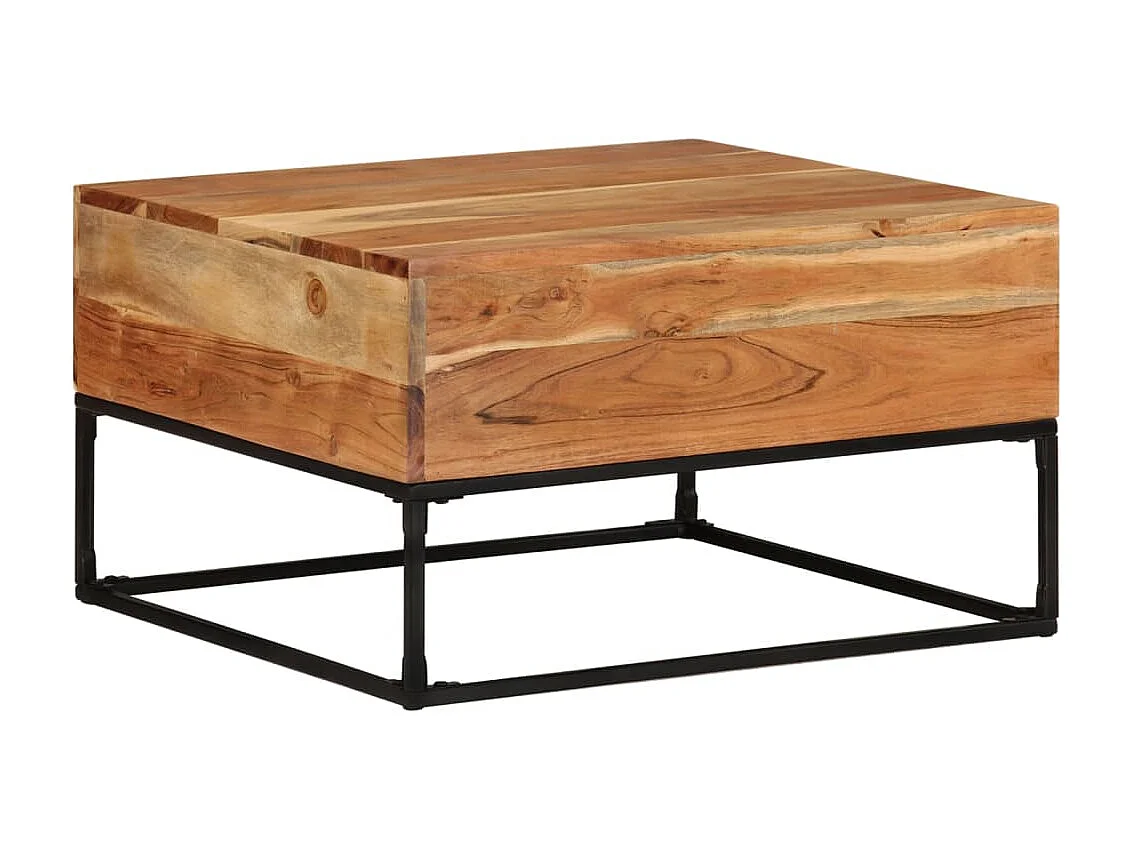 Table basse 68x68x41 cm Bois d'acacia solide