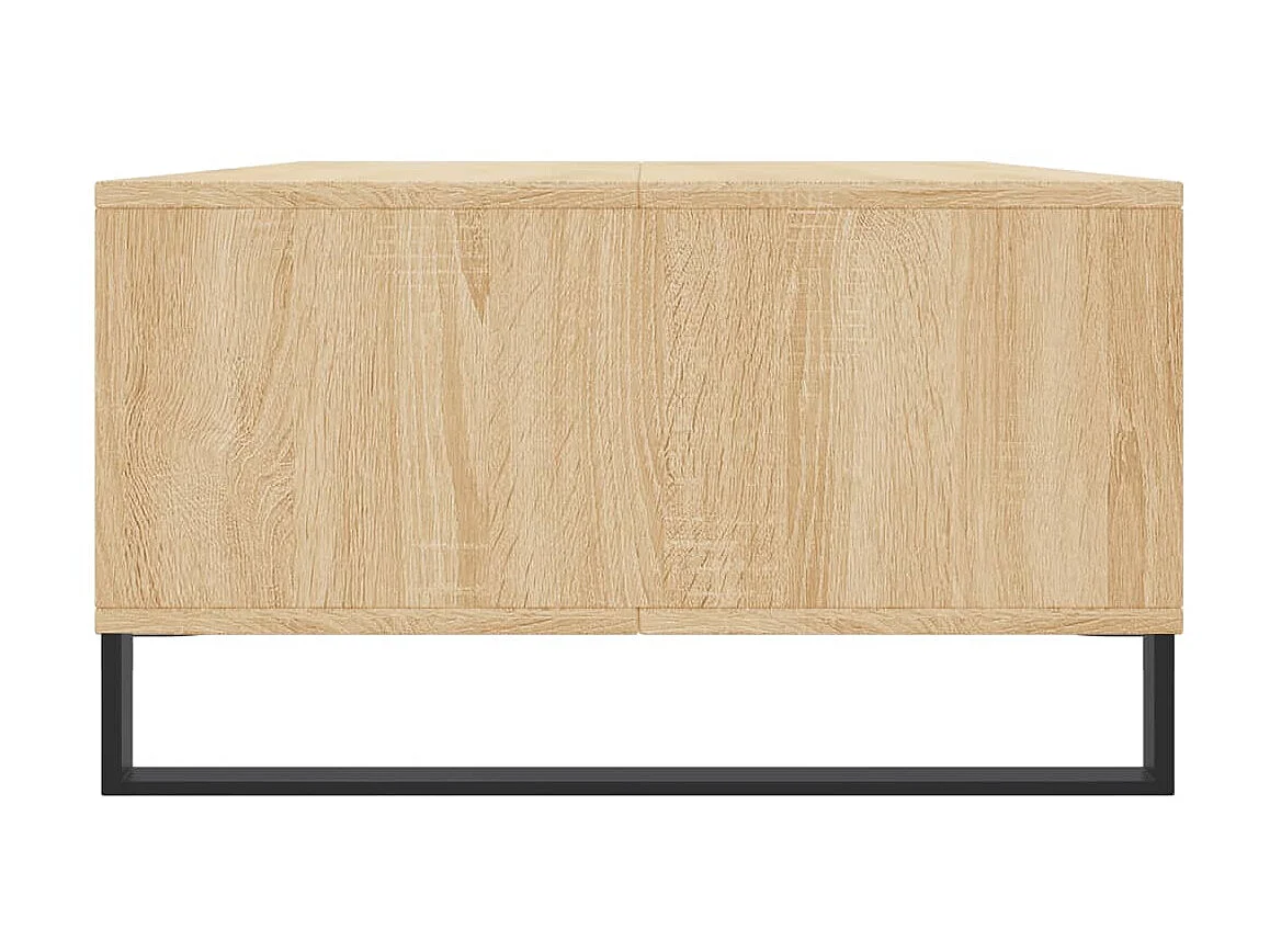 Table basse chêne sonoma 104x60x35 cm bois d'ingénierie