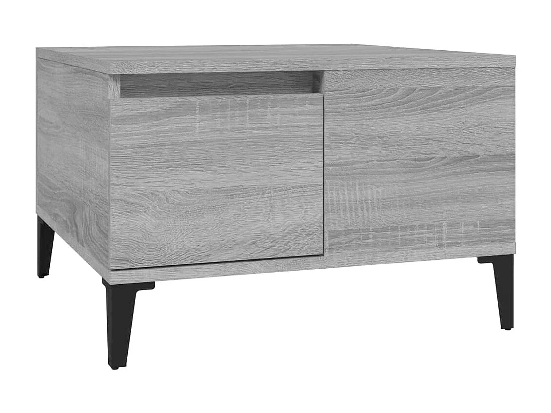 Gold Sonoma grijze salontafel 55x55x36,5 cm samengesteld hout