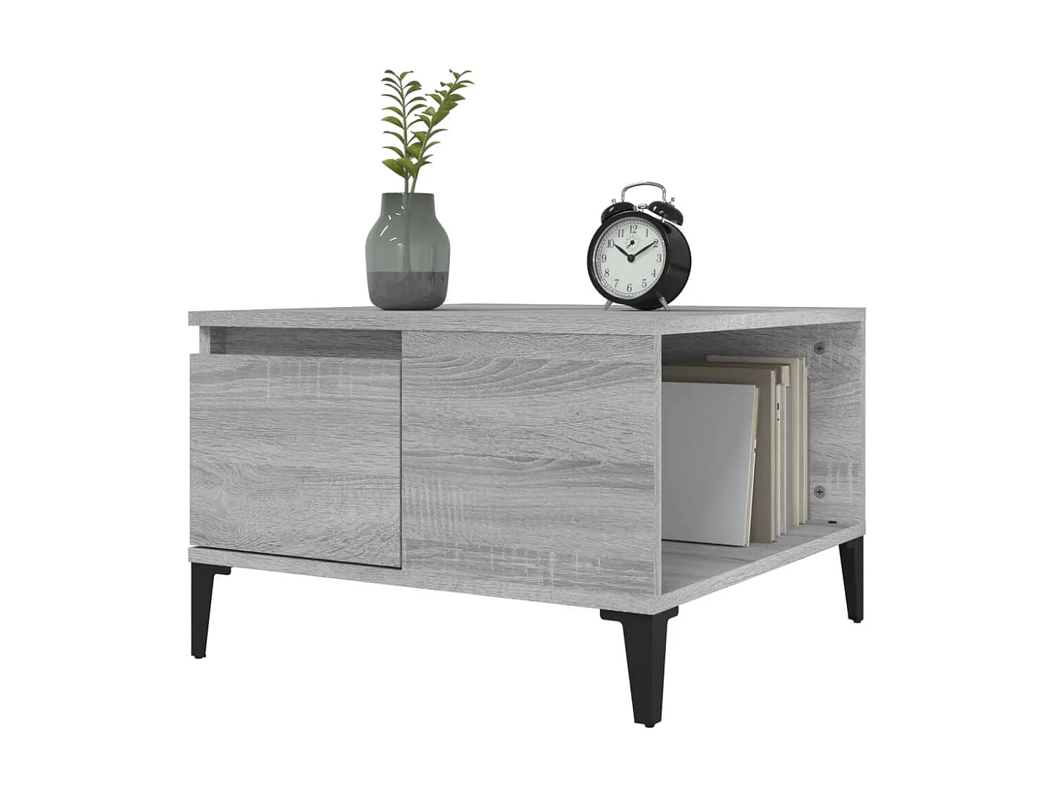 Gold Sonoma grijze salontafel 55x55x36,5 cm samengesteld hout