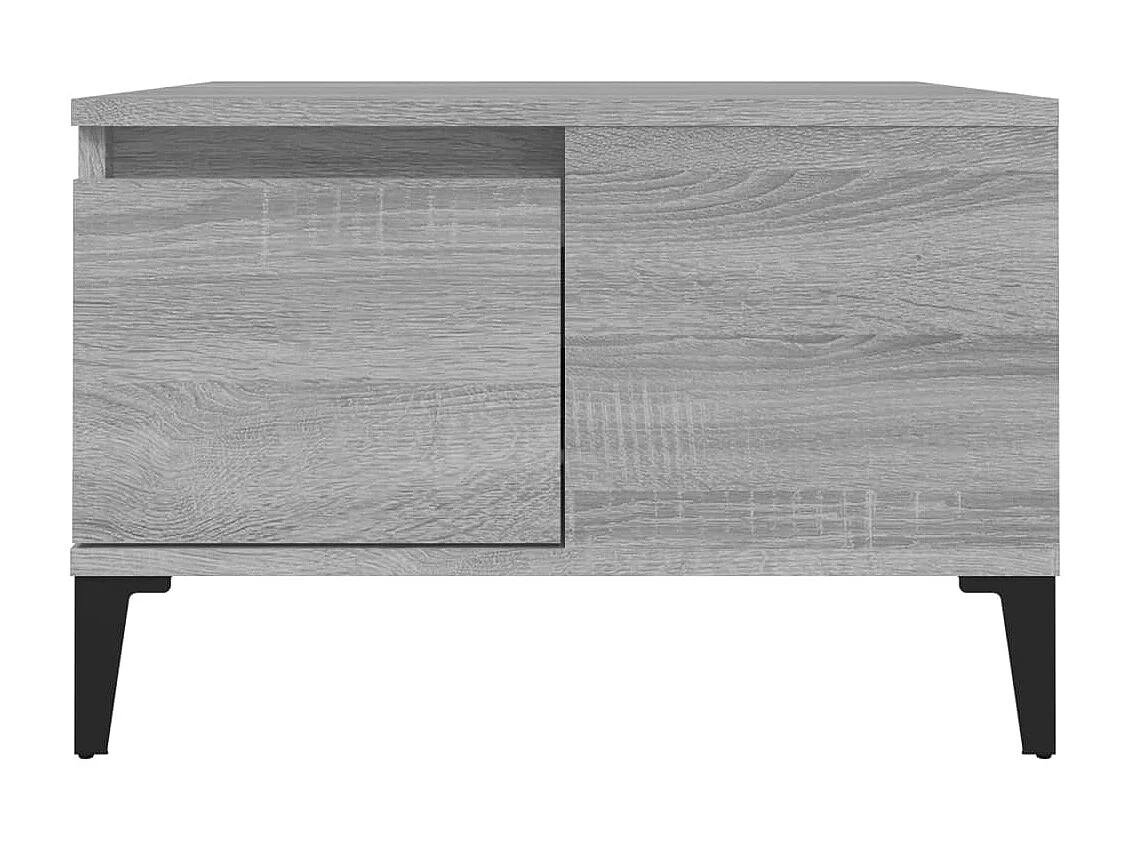 Gold Sonoma grijze salontafel 55x55x36,5 cm samengesteld hout