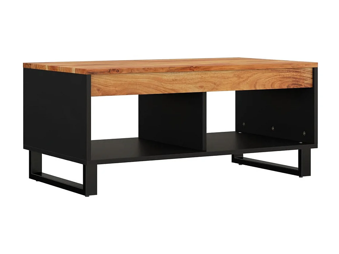 Table basse 90x50x40 cm bois d'acacia massif