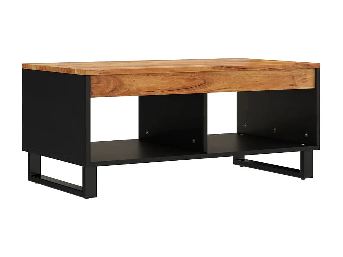 Table basse 90x50x40 cm bois d'acacia massif