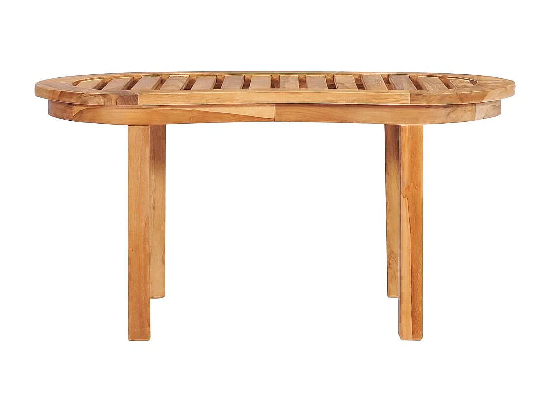 Table basse 90x50x45 cm Bois de teck solide