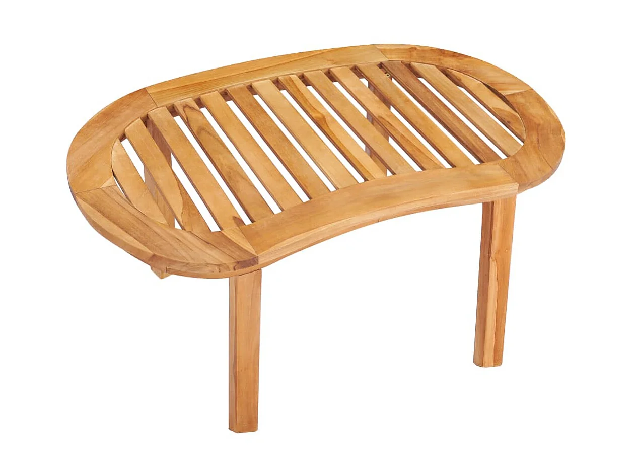 Table basse 90x50x45 cm Bois de teck solide