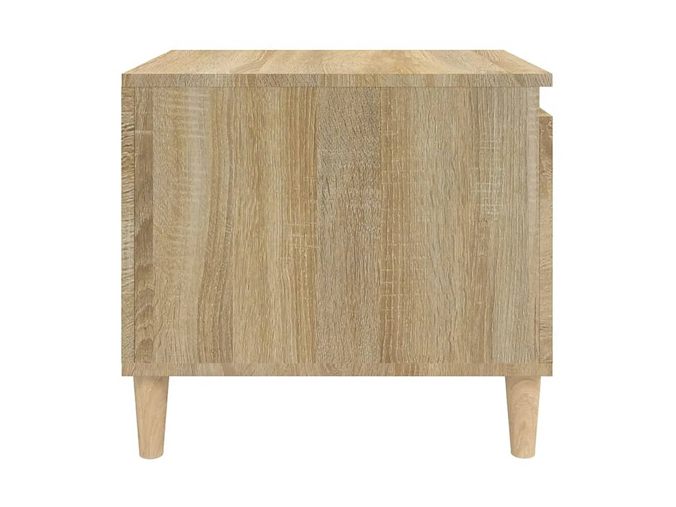 Tavolino Gold Rovere Sonoma 100x50x45 cm MDF