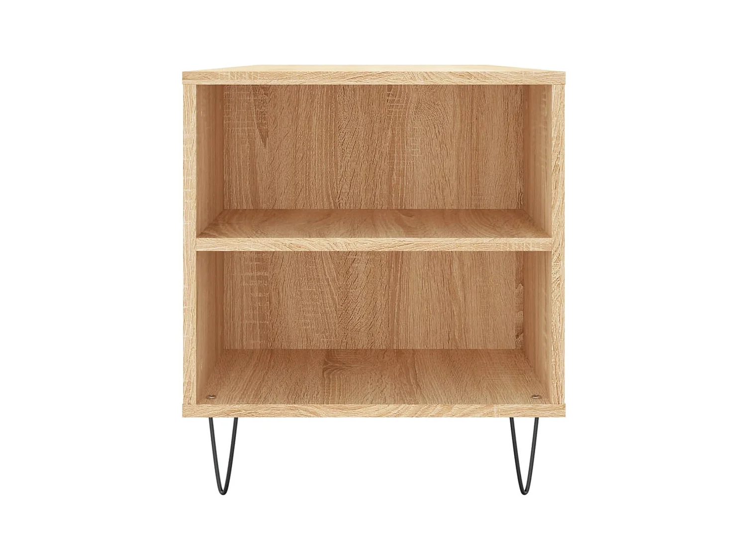 Table basse chêne sonoma 102x44,5x50 cm bois d'ingénierie