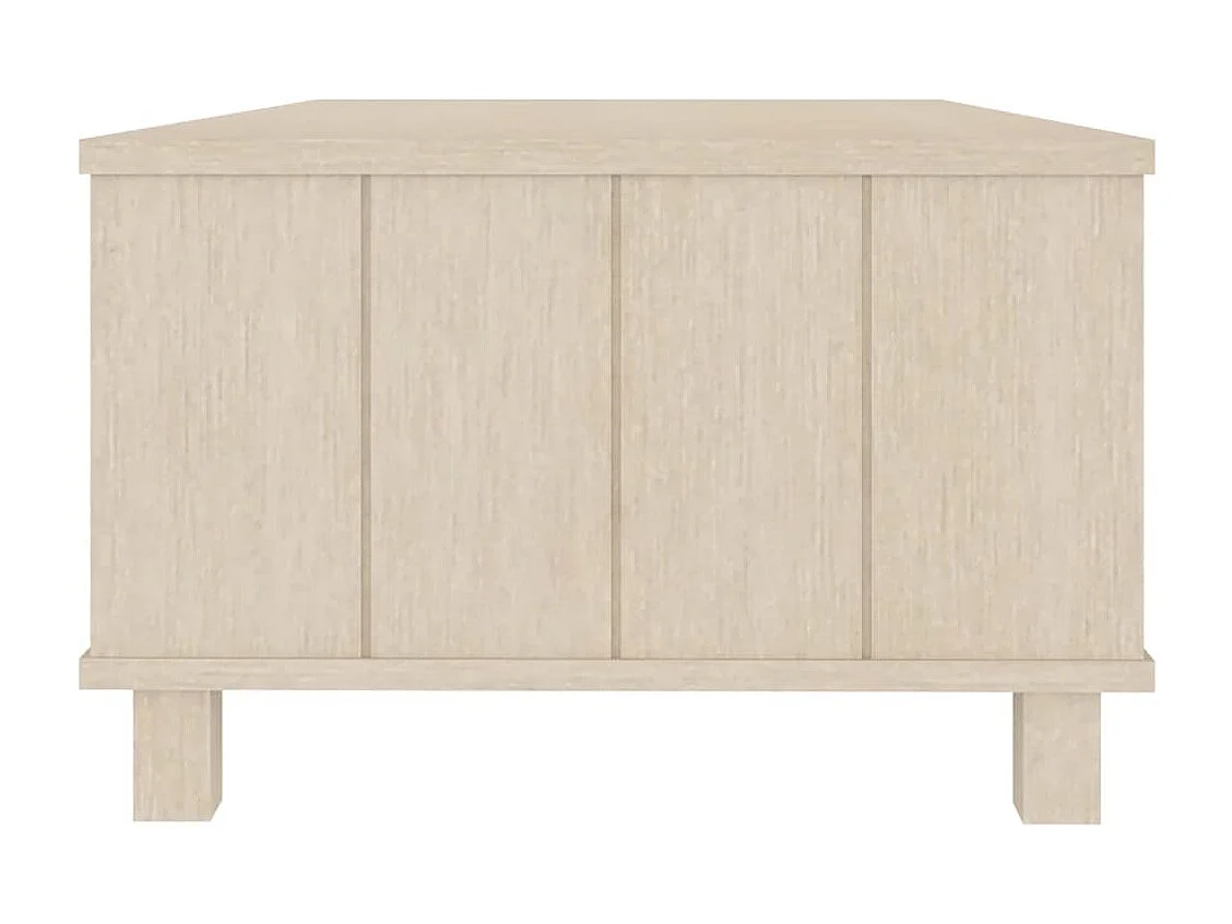 Gold Salontafel HAMAR Honingbruin 100x55x35 cm Massief grenenhout