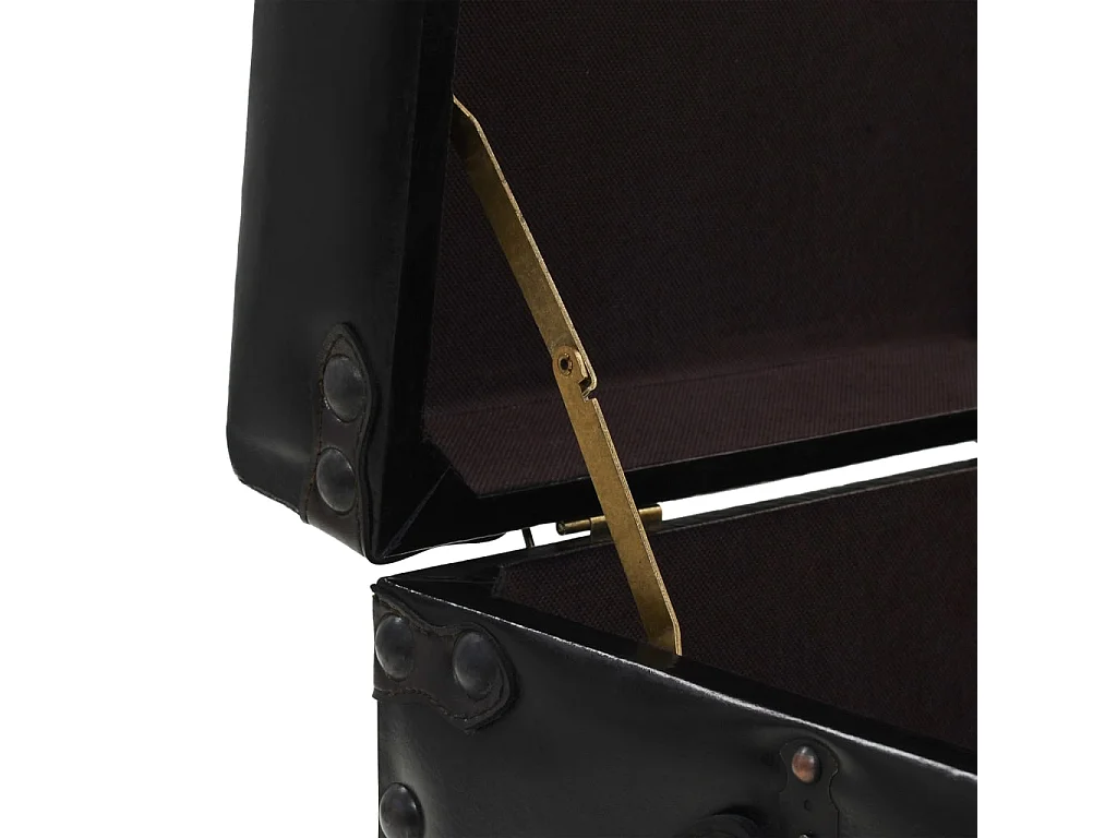 Mesa de centro em MDF dourado e aço 102 x 51 x 48 cm