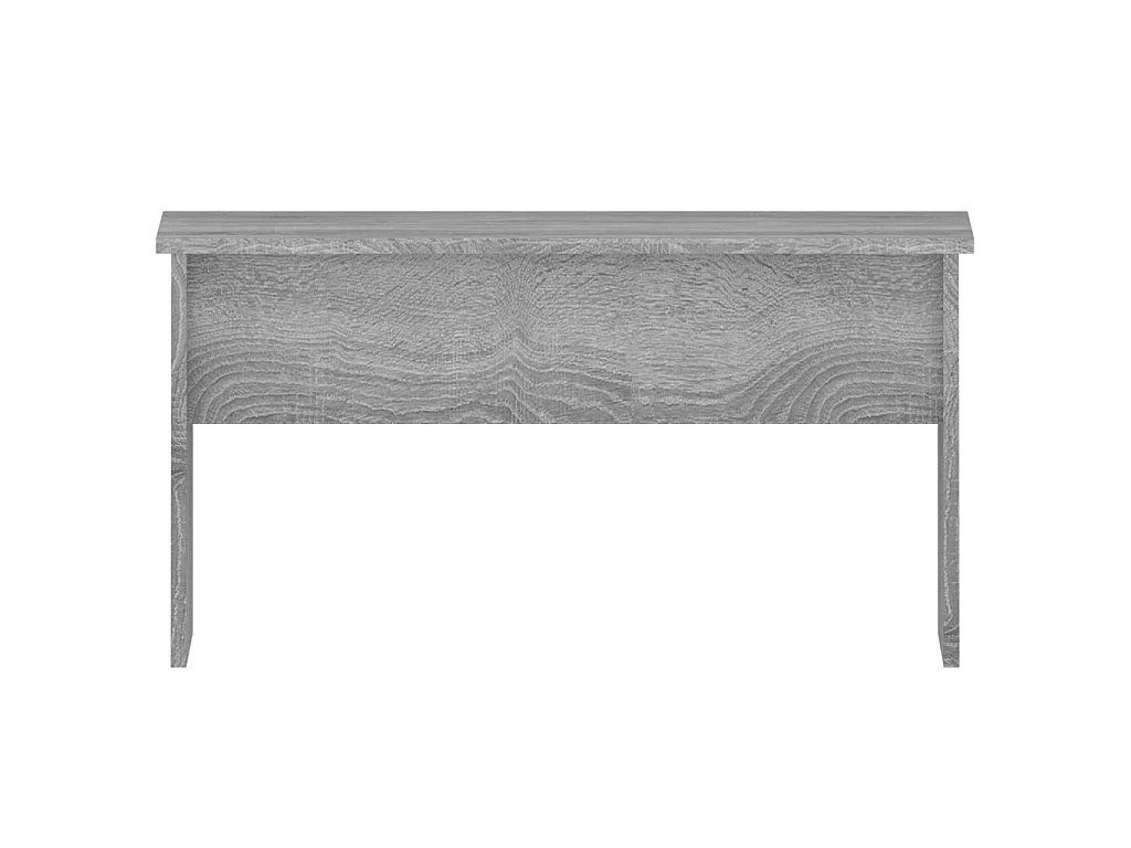 Goldfarbener Couchtisch in Sonoma-Grau, 80 x 50,5 x 41,5 cm, Holzwerkstoff