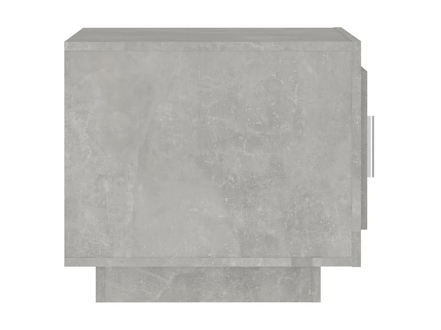 Table basse Gris béton 51x50x45 cm Bois d'ingénierie