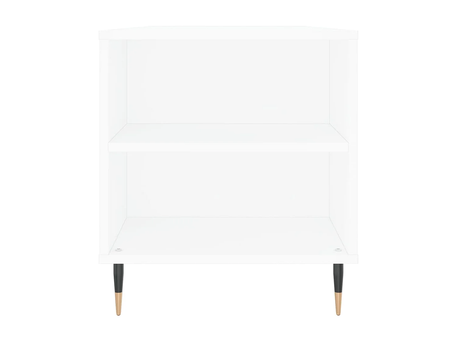Tavolino Gold bianco 102x44,5x50 cm in multistrato