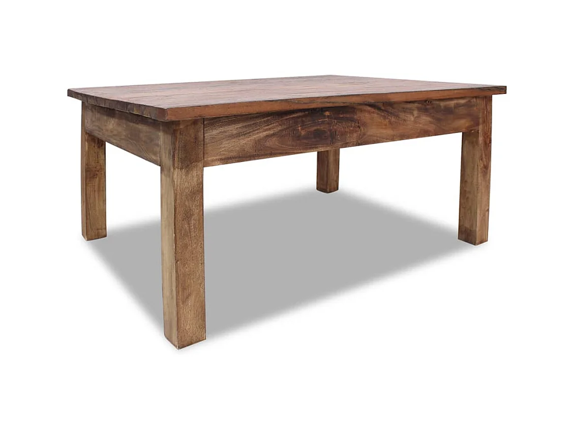 Table basse Bois de récupération massif 98 x 73 x 45 cm