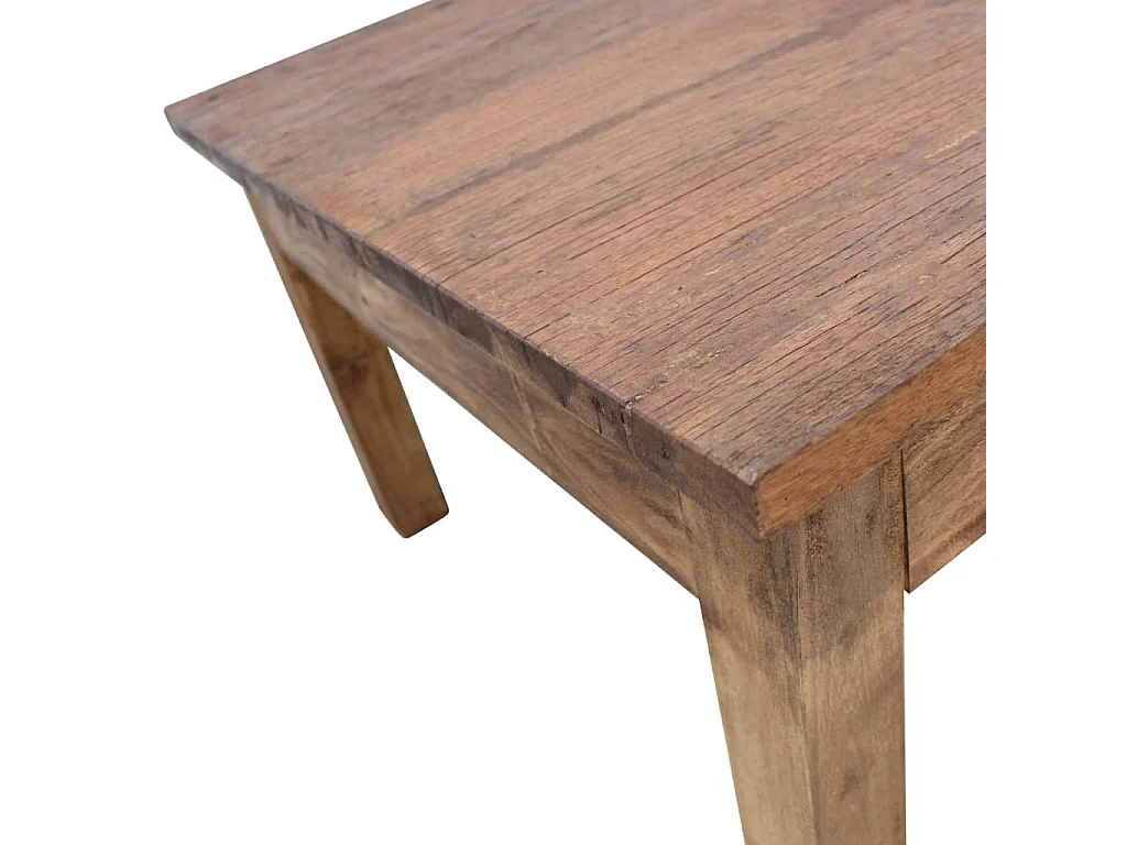 Table basse Bois de récupération massif 98 x 73 x 45 cm