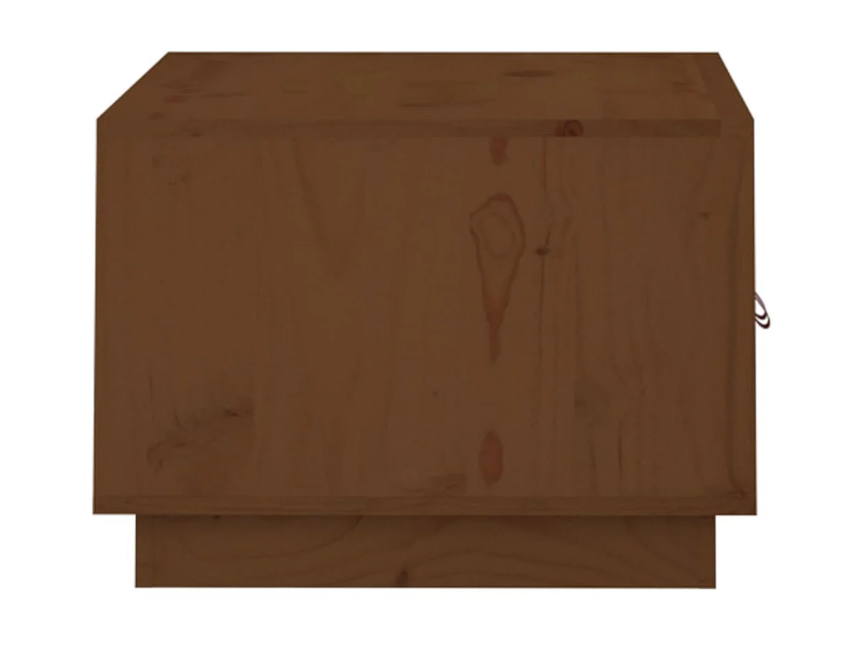 Gold Salontafel Honingbruin 80x50x35 cm Massief grenenhout