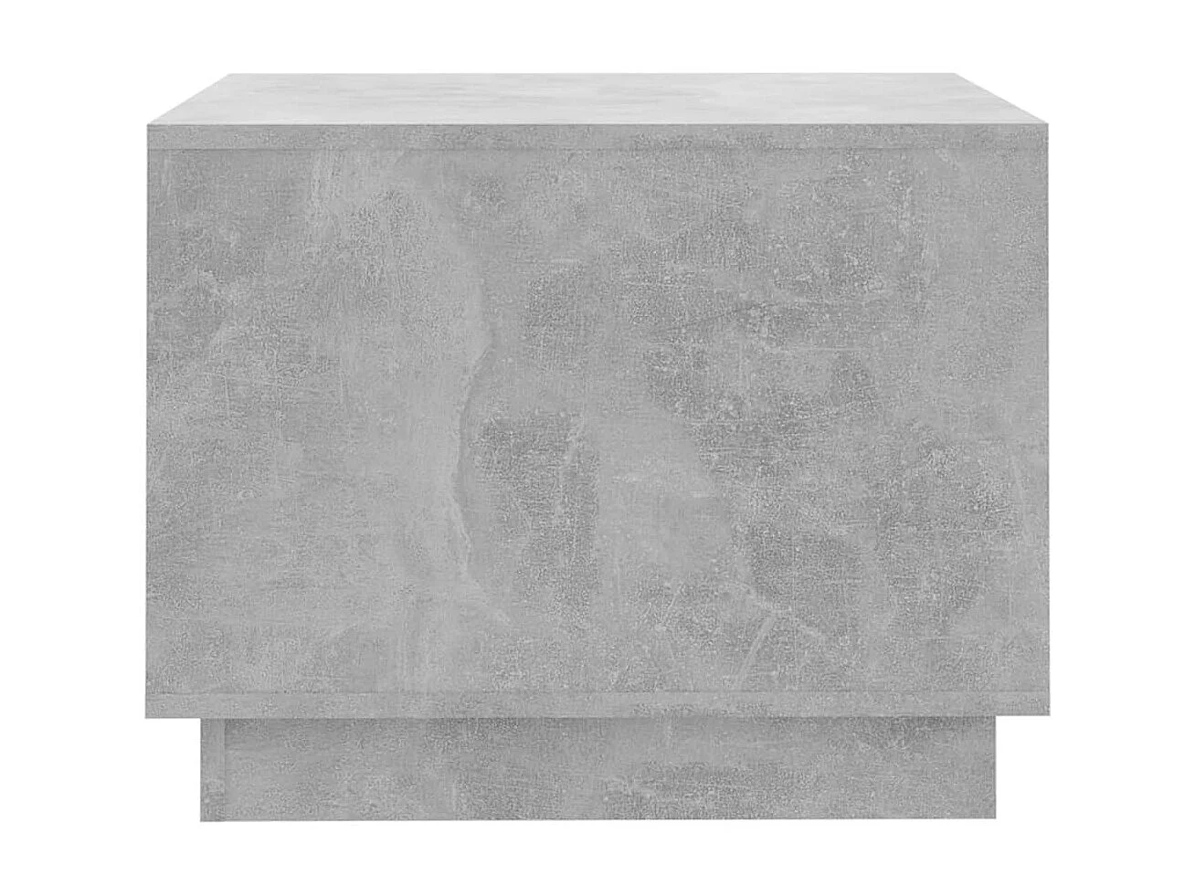Tavolino Gold Grigio cemento 55x55x43 cm Truciolato