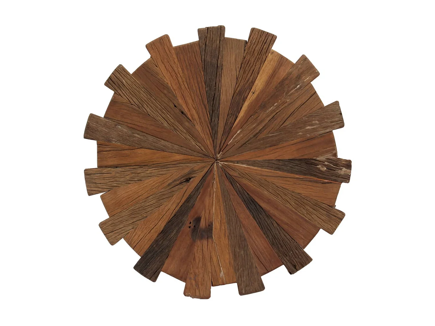 Tavolini 2 pezzi Legno massello di recupero