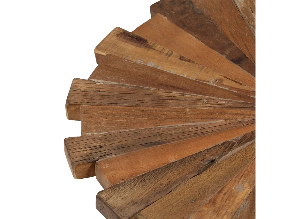 Tavolini 2 pezzi Legno massello di recupero