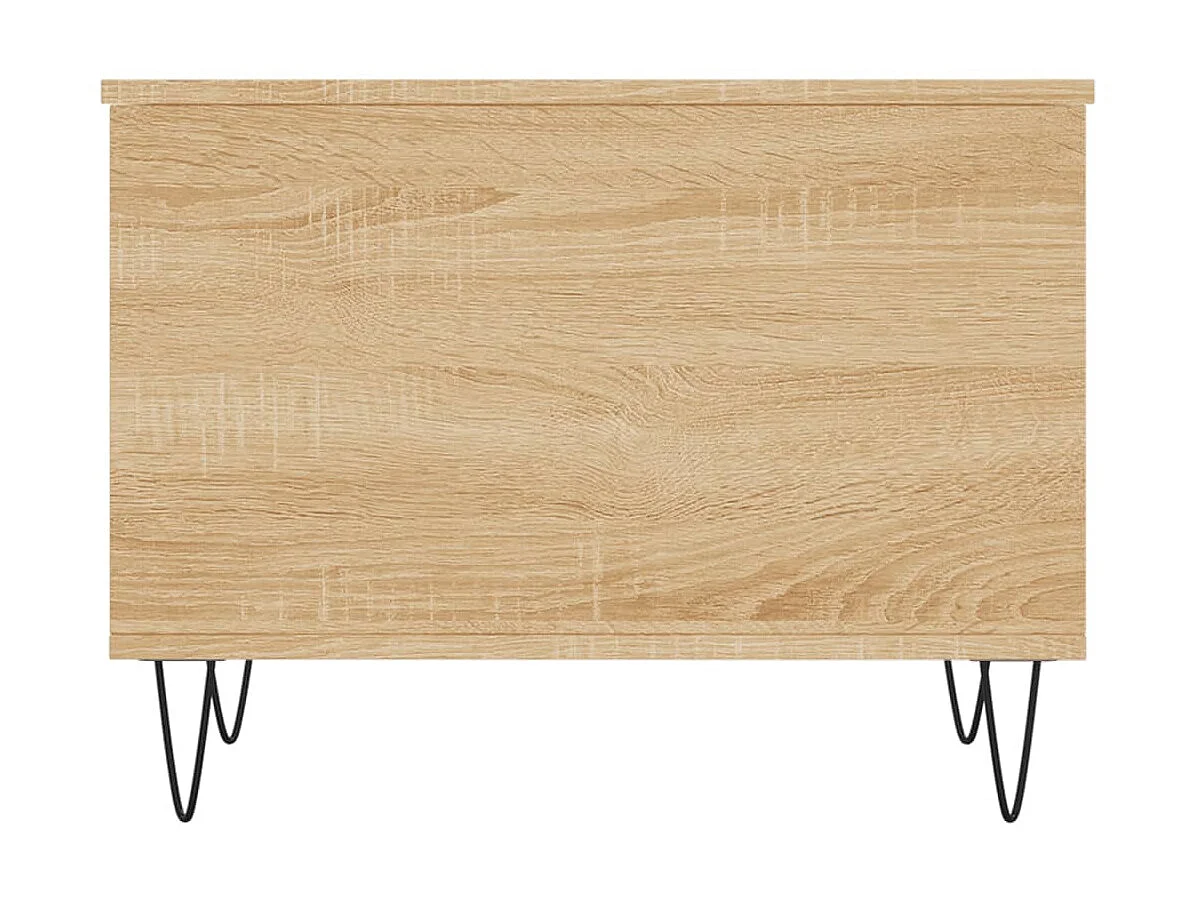 Tavolino Gold Rovere Sonoma 60x44,5x45 cm MDF