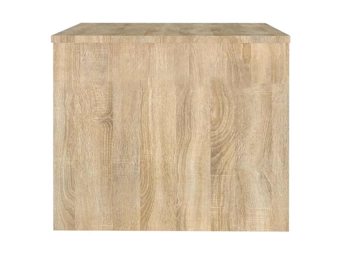 Mesa de centro dourada carvalho Sonoma 80x50x40 cm Madeira artificial