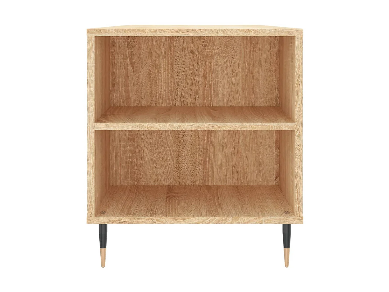 Table basse chêne sonoma 102x44,5x50 cm bois d'ingénierie