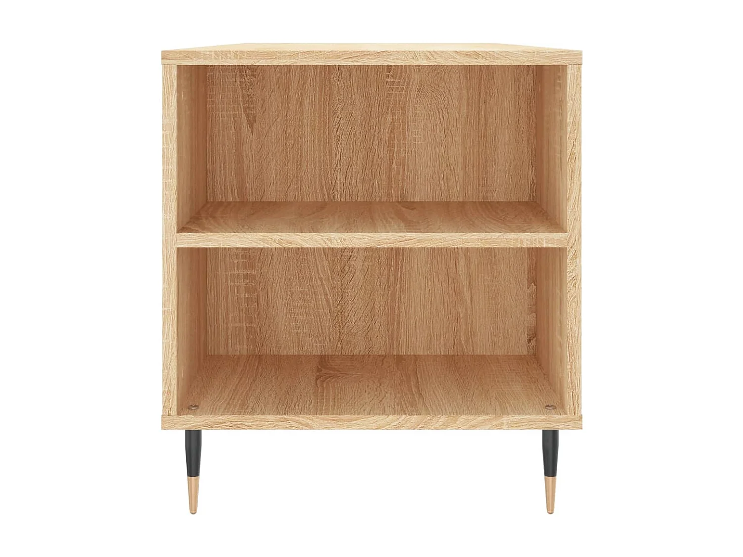 Table basse chêne sonoma 102x44,5x50 cm bois d'ingénierie