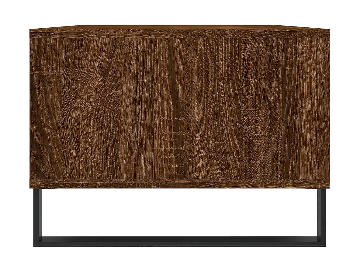 Tavolino Gold Rovere marrone 90x50x36,5 cm MDF