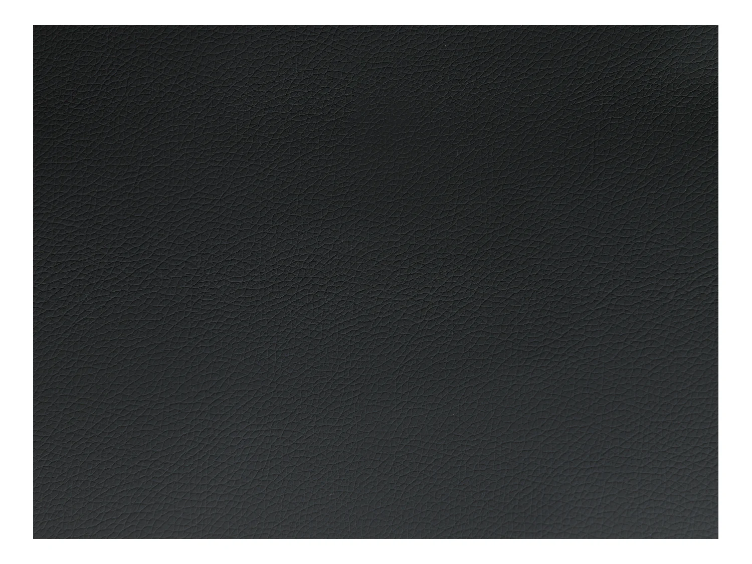 Sofá cama clic-clac GUILLAUME de piel sintética - Negro