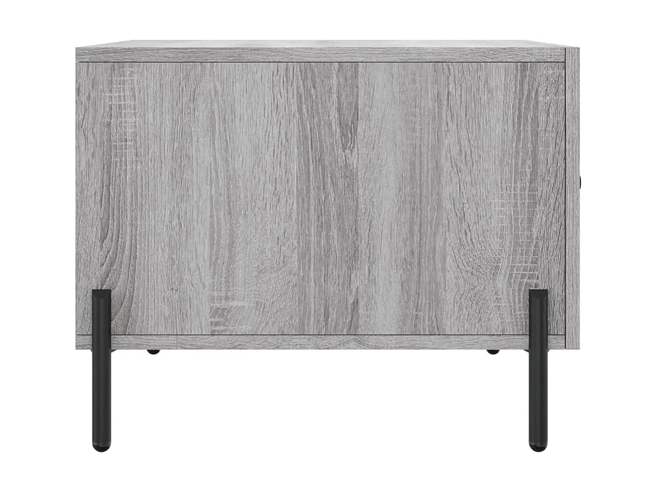 Tables basses 2 pcs sonoma gris 50x50x40 cm bois d'ingénierie