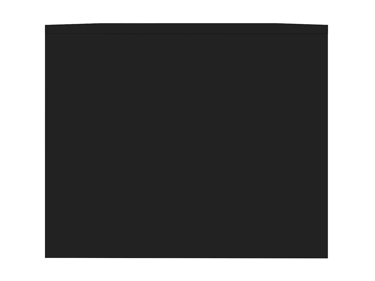 Gold Salontafel Zwart 90x50x41,5 cm Spaanplaat