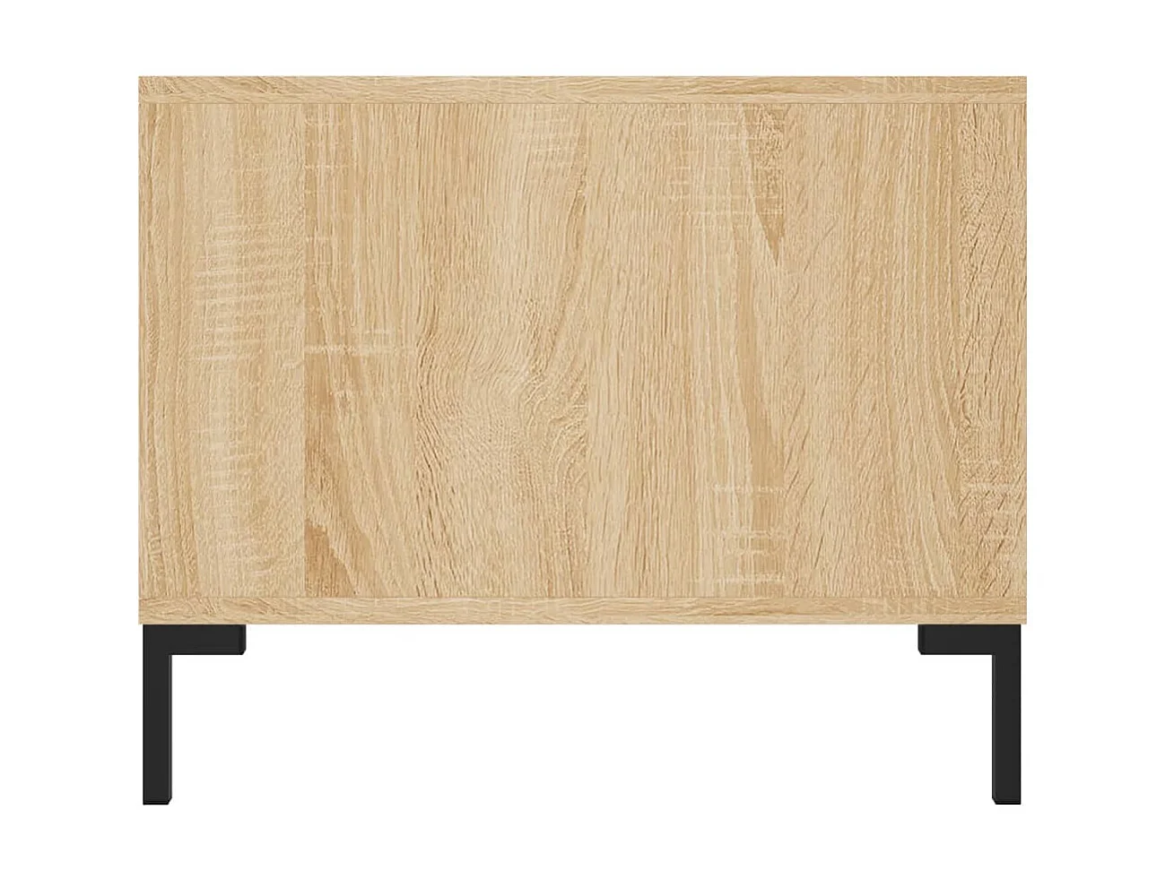 Tavolino in rovere Sonoma color oro 102x50x40 cm in multistrato