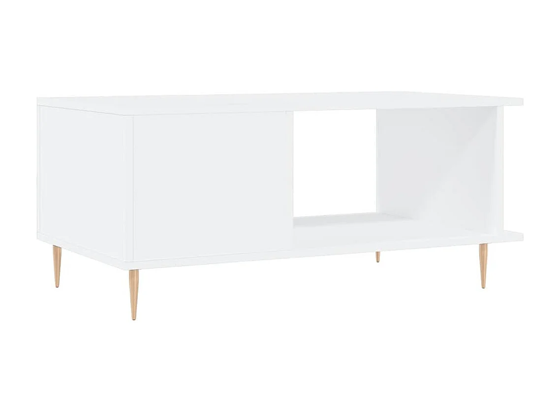 Gold Salontafel wit 90x50x40 cm samengesteld hout