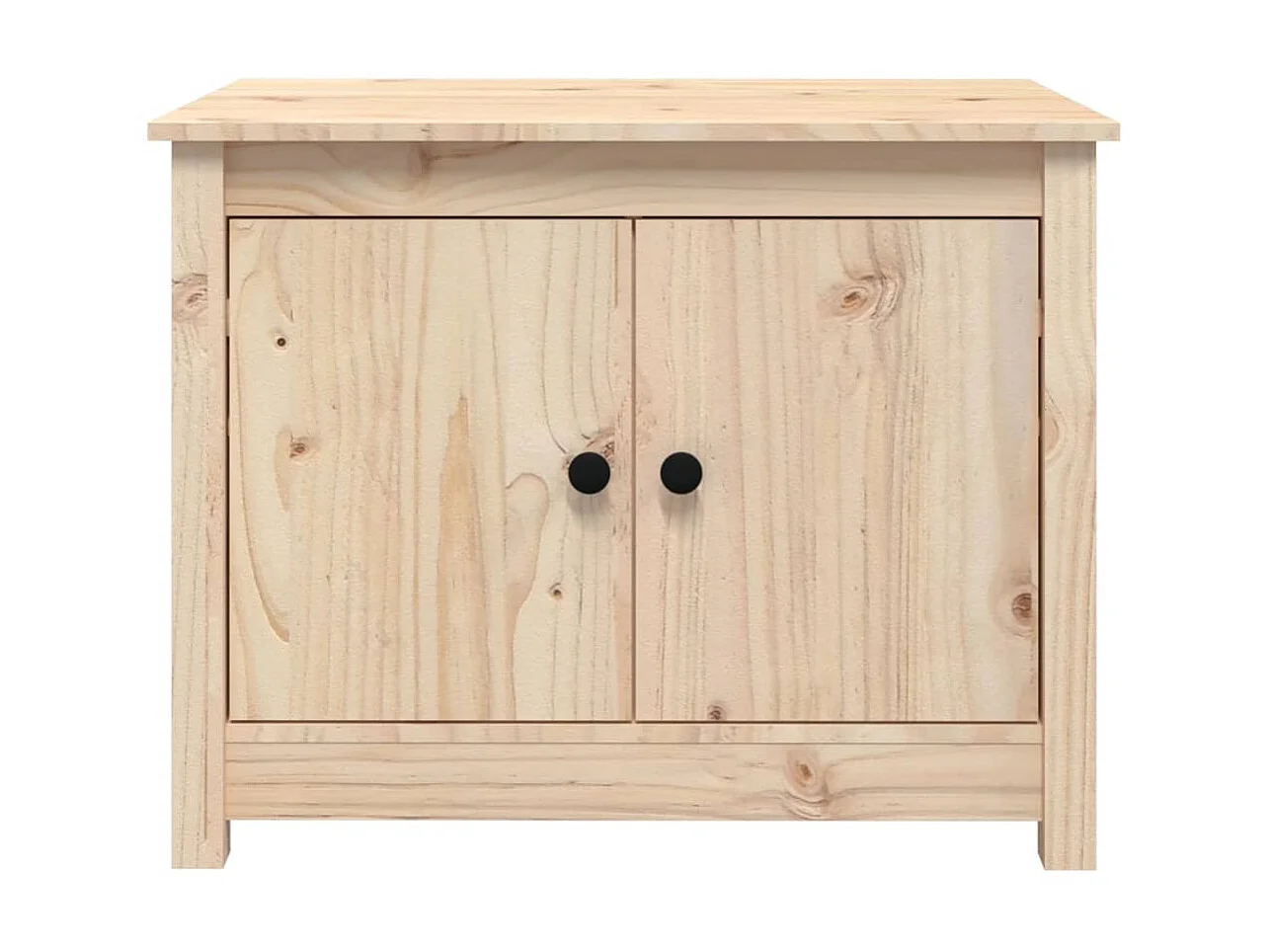 Table basse 71x49x55 cm Bois massif de pin