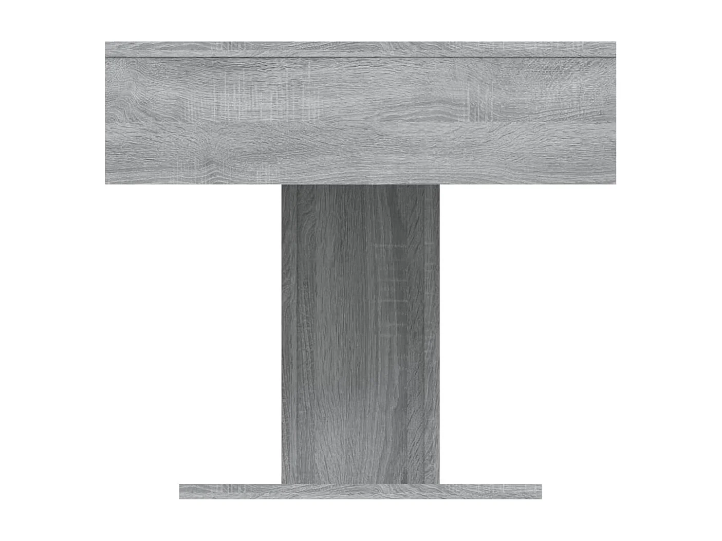 Table basse Sonoma gris 96x50x45 cm Bois d'ingénierie