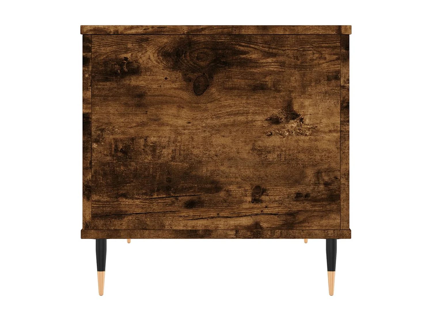 Table basse Chêne fumé 60x44,5x45 cm Bois d'ingénierie