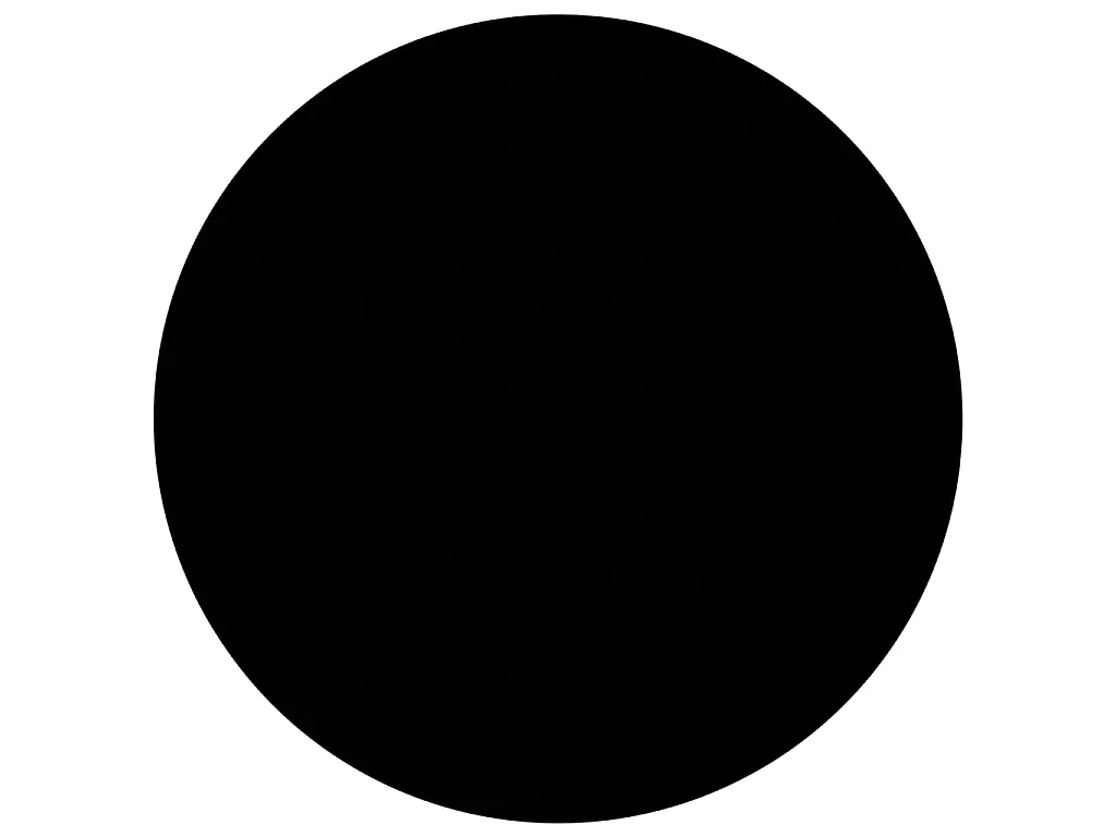 Tavolino Gold Nero 40 cm Vetro temperato