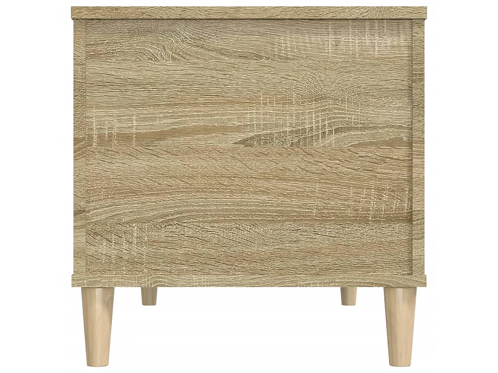 Mesa de centro Gold Roble Sonoma 90x44,5x45 cm Madera contrachapada