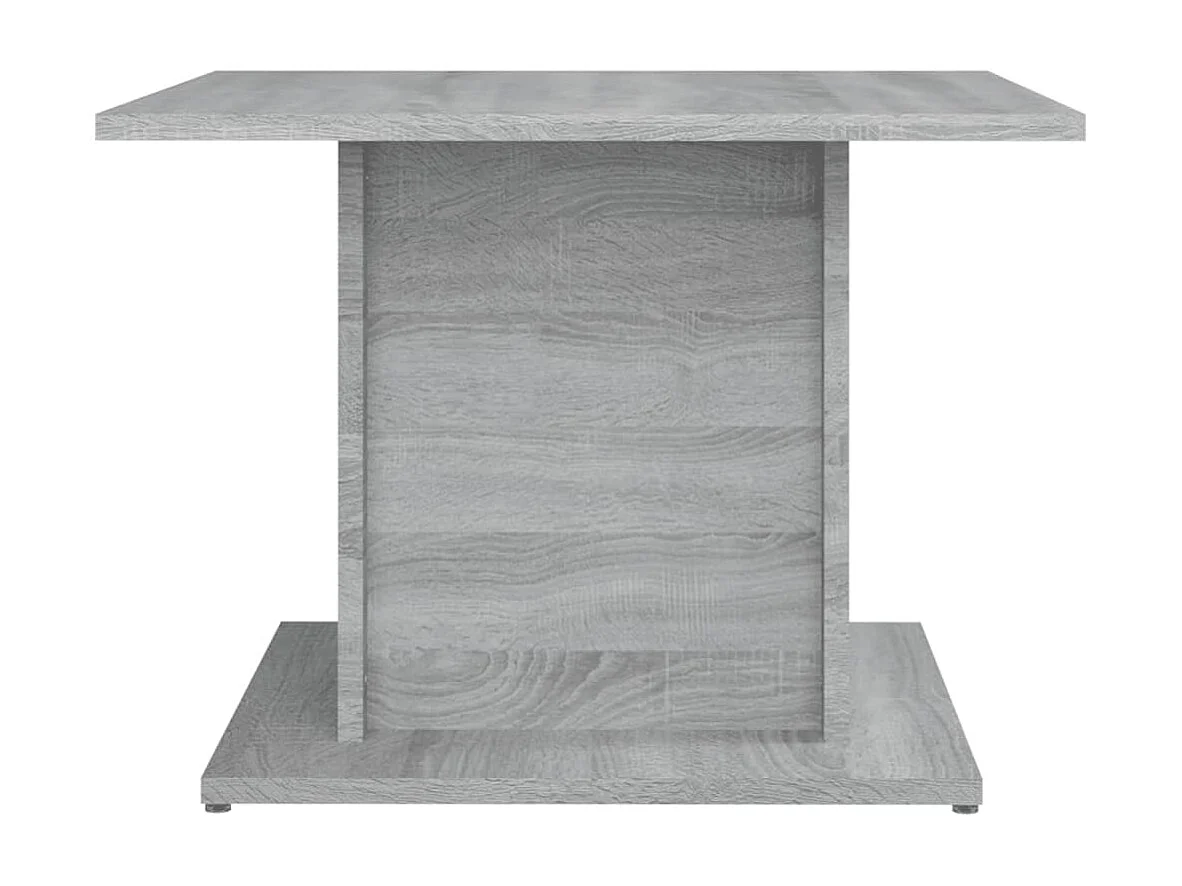 Table basse Gris Sonoma 55,5x55,5x40 cm Aggloméré