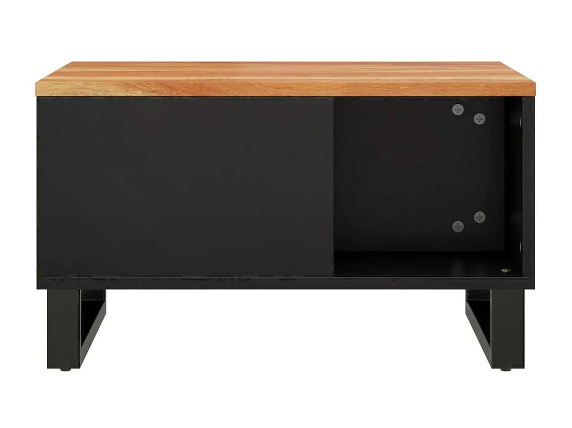 Table basse 60x50x35 cm bois massif d'acacia